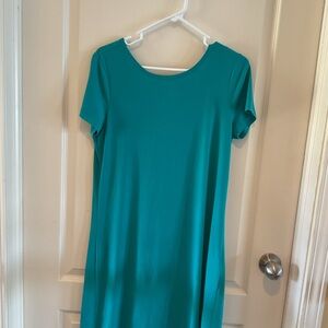 Michael Kors Turquoise Mini Dress